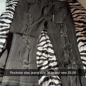 Rockstar Men's Bootcut Jeans - Black